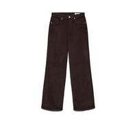 VERO MODA Damen Vmtessa Hr Wide Corudroy Pants Weite Jeans, Chocolate Torte, 27 W/30 L