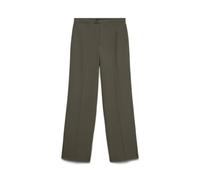 VERO MODA Damen Vmtexas Mw Straight Pant Noos, Grape Leaf, XS / 30L