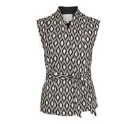 Vero Moda - Bekleidung VMVARIA S/L WAISTCOAT WVN BTQ GA - Schwarz - Größe M
