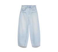 VERO MODA - VMZELDA HR BARREL JEANS LI3185 Light Blue Denim - Gr. - 34