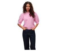 Vero Moda Rundhalspullover VMDOFFY 2/4 O-Neck – Strick, meliert, regular fit – Damen XL, Bonbon