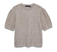 Vero Moda Doffy Stitch 2/4 O-neck Knit Kurzarm-bluse