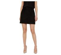 Vero Moda Minirock Donnadina aus schwarzem Wildlederimitat XS Regular Fit