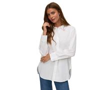 Vero Moda Hemdbluse Damen VMELINA LS SHIRT WVN NOOS Langarm 100% Baumwolle Gr. M Hellweiß