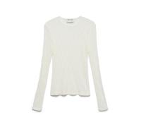 Aware - AWTESSY LS O-NECK LACE TOP NOOS Snow White - Gr. - M