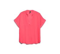 Shirtbluse VERO MODA "VMBEAUTY SS TOP GA NOOS", Damen, Gr. L, coral paradise, Web, Obermaterial: 100% Viskose, unifarben, normal, V-Ausschnitt, Blusen, Viskose, regular fit (58998911-L) coral paradise