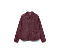VERO MODA - VMJAMIE LS DENIM SHACKET MIX GA NOOS Windsor Wine - Gr. - M