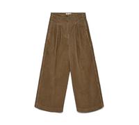 VERO MODA Damen Awtala Hw Wide Pant Noos, Teak, Small