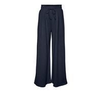Vero Moda Hose Mit Weitem Beinschnitt Vmjanet Hohe Taille Hose für Damen - L