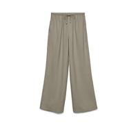 Schlupfhose VERO MODA "VMKATIE LOOSE PANT WVN NOOS", Damen, Gr. L, N-Gr, laurel oak, Web, Obermaterial: 90% Viskose, 10% Polyester, unifarben, lang, Hosen Schlupfhose, Materialmix (16303640-L)