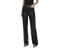 VERO MODA Female Hose in Lederoptik VMTESSA Hohe Taille Hose