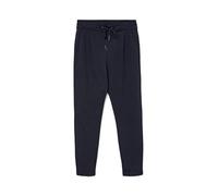 Jogger Pants VERO MODA "VMEVA MR LOOSE STRING PANT GA NOOS", Damen, Gr. L (40), Länge 32, blau (night sky), Web, Obermaterial: 65% Viskose, 30% Nylon, 5% Elasthan, unifarben, loose fit 7/8-Länge, Hose