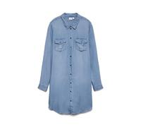 Vero Moda Silla Short Kleid L Light Blue Denim