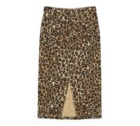 VERO MODA Female Kunstlederrock VMVERI Hohe Taille Langer Rock