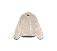 Vero Moda Regular Fit Jacke in Kunstfell-Optik Modell 'SONJALIGA ' in Ecru, Größe L