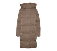 Steppmantel VERO MODA "VMSTELLA COAT NOOS" Gr. S (36), beige (fossil) Damen Mäntel (51664358-S) fossil
