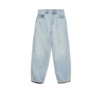 Vero Moda Jeans VMBILLIE LI3146 Hohe Taille Barrel Fit Hellblau Größe 32/32