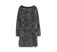 Vero Moda Körpernahes Abendkleid mit Paillettenbesatz Modell 'BELLA' in Silber, Größe M