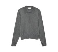 VERO MODA Awsikita Ls O-Neck Polo Knit Noos