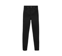 High-waist-Jeans VERO MODA "VMSOPHIA" Gr. M, Länge 30, schwarz (black) Damen Jeans Röhrenjeans (50404063-M)