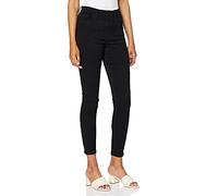 High-waist-Jeans VERO MODA "VMSOPHIA" Gr. S, Länge 32, schwarz (black) Damen Jeans Röhrenjeans (75282059-S)