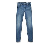 Vero Moda Damenjeans VMLUX MR SLIM - Slim Fit Mid Rise - Blau - XS L34