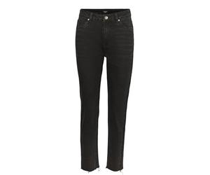 VERO MODA Female Straight-Fit VMBRENDA Hohe Taille Gerade geschnitten Knöchel Jeans