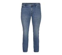VERO MODA Female Straight-Fit VMCFLASH Mid Rise Gerade geschnitten Jeans