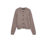 Vero Moda Novah Strickjacke (Herstellerartikelnummer: 10320496-BrownLentil/Melange-M)