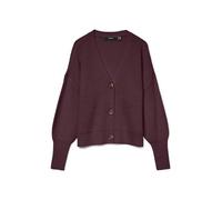 VERO MODA Cardigan VMLEA dunkelrot | XL