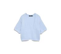 Vero Moda Maybe 2/4 Open Knit Strickjacke XL Cashmere Blue
