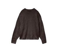 VERO MODA Damen VMBOOM LS O-Neck Pullover GA NOOS Strickpullover, Chocolate Torte/Detail:Melange, XL