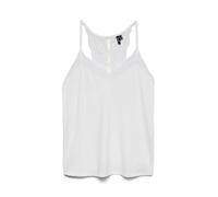 Vero Moda Top Ana – Spitzentop mit V‑Ausschnitt Weiß Damen Größe L