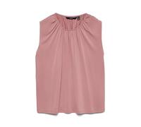 Shirttop VERO MODA "VMFILLI SL TOP JRS NOOS", Damen, Gr. S, rosa (nostalgia rose), Jersey, Obermaterial: 70% Modal, 30% Polyester, unifarben, normal, Rundhals, Tops Shirttop, Materialmix (71102649-S)