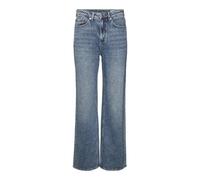 Vero Moda Tessa Ra394 Wide Leg Hochtaillierte Jeans 27 Medium Blue Denim