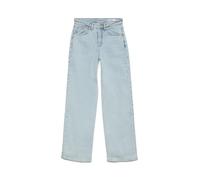 VERO MODA Wide Leg Jeans aus Baumwoll-Mix Modell 'TESSA' in Hellblau, Größe 29/30