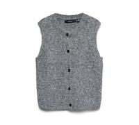Vero Moda Strickweste in Grau - Größe M | Damenjacken