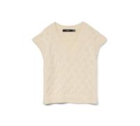 Vero Moda Pullunder in Beige - Größe L | Damen Pullover Cardigans