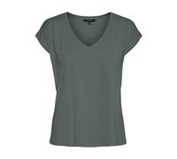 Vero Moda Fill Kurzarm-t-shirt Mit V-ausschnitt