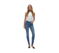 Vero Moda Flash Skinny Fit Li347 Jeans S Medium Blue Denim