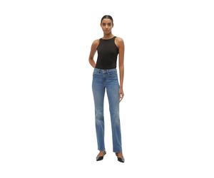 Vero Moda Flash Jeans Straight in Mittelblau L-L30 Straight Fit
