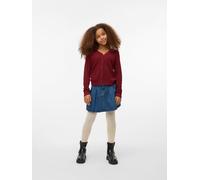 Vero Moda Girl Cardigan "Newlex" in Bordeaux - Größe 146/152 | Kinder Pullover