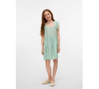 Vero Moda Girl Kleid "Iris Ditsy" in Grün - Größe 146 | Kinderkleider