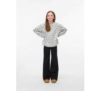 Vero Moda Girl Pullover "Dotty" in Grau - Größe 158/164 | Kinder Pullover