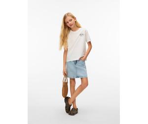 Vero Moda Girl Shirt "Zandra" in Creme - Größe 134/140 | Kinder Oberteile