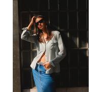 Vero Moda Hemdbluse Bumby in Streifendesign XXL Regular Fit