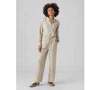 Vero Moda Hose Jesmilo Wide Leg – Viskose/Leinen 55/45 – Silver Lining S
