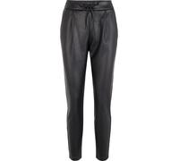 Vero Moda Schlupfhose in Leder-Optik Modell 'Eva' in Schwarz, Größe M/32, Artikelnr. 1179399M32 Schwarz M/32 95% Polyester, 5% Elasthan