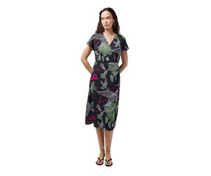 Vero Moda - "Jane" Wickelkleid für Damen (Schwarz) EU 36 / UK 8