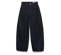 Vero Moda Barrel Jeans aus Baumwoll-Mix Modell 'KAITLIN' in Dunkelblau, Größe 29/30